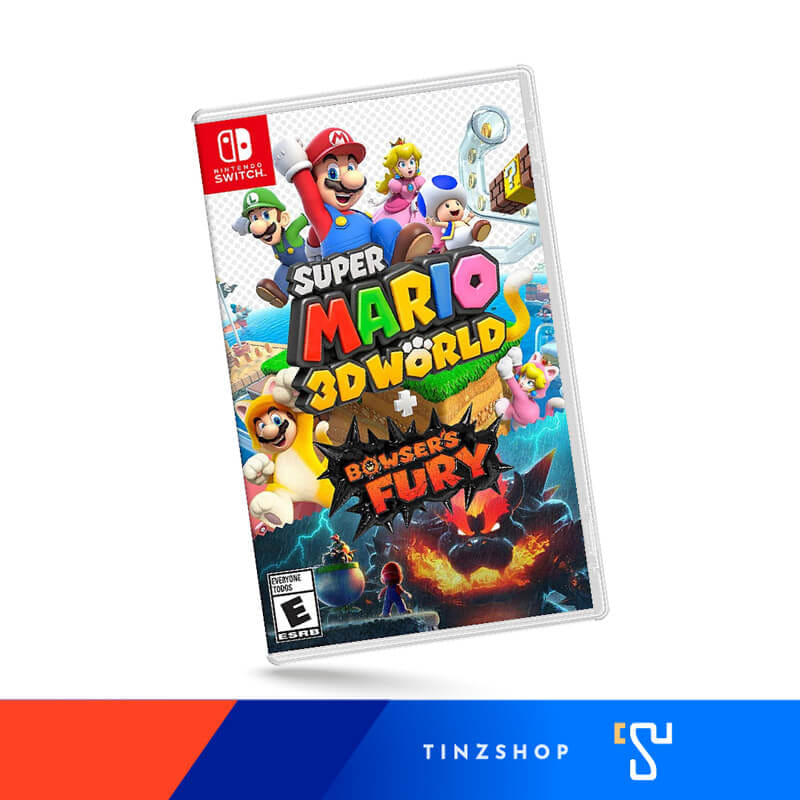 แผ่นเกม Nintendo Switch Super Mario 3D World ภาษาอังกฤษ 